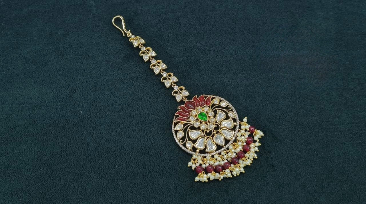 Kundan Tika 05816 - KRISHNA'S SWETA JEWELLERY