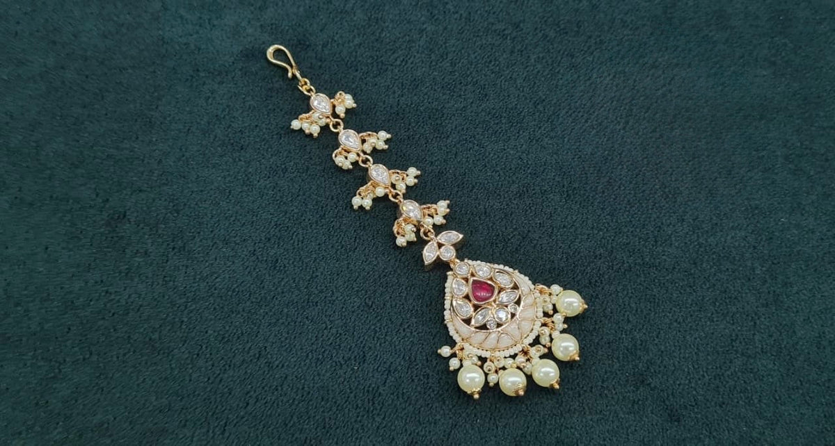 Kundan Tika 05819 - KRISHNA'S SWETA JEWELLERY