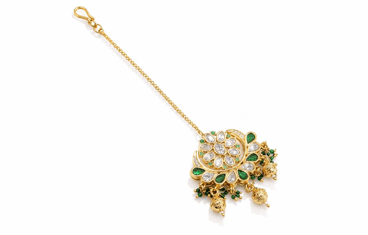 Kundan Tikka 05967 - KRISHNA'S SWETA JEWELLERY