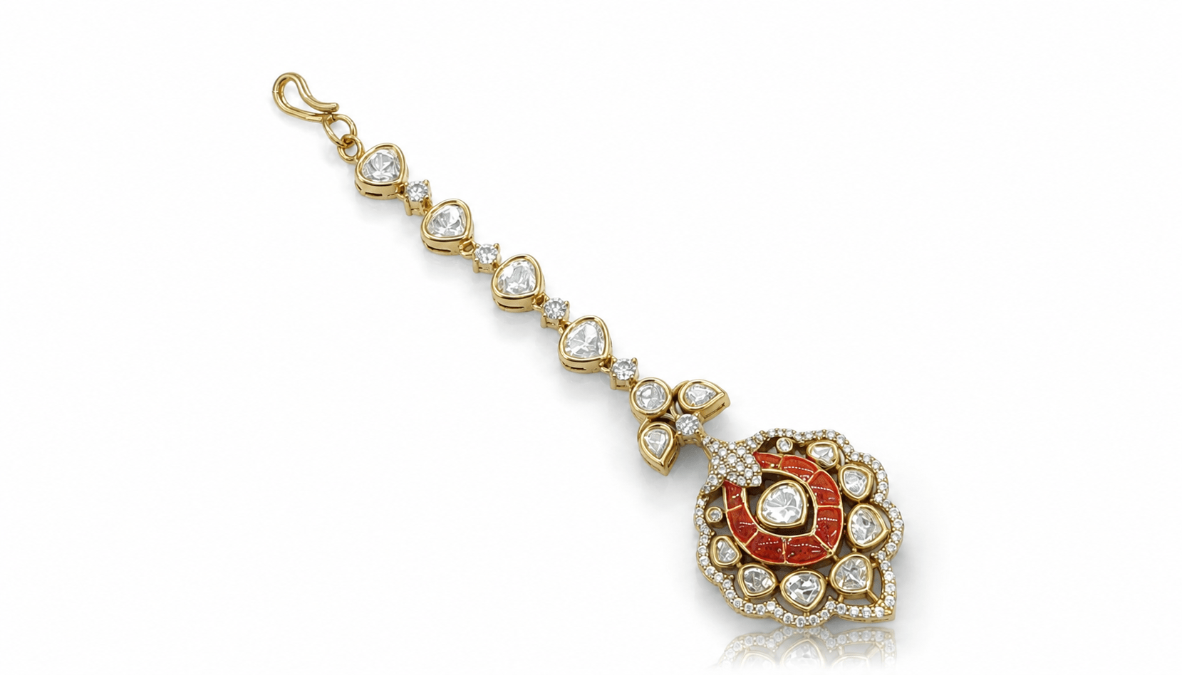 Kundan Tikka 06008 - KRISHNA'S SWETA JEWELLERY