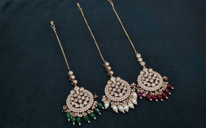 Kundan Tikka 07934 - KRISHNA'S SWETA JEWELLERY