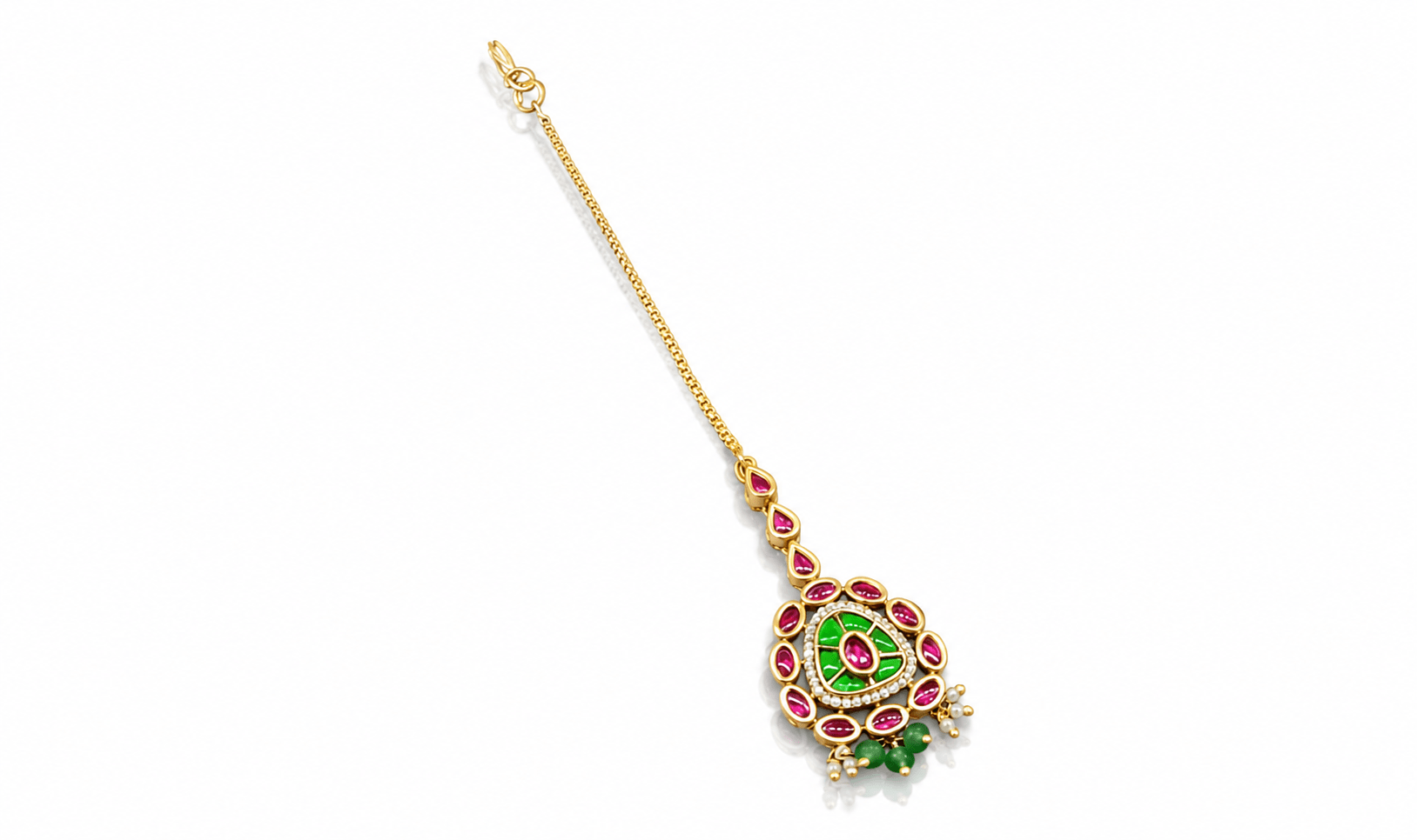 Kundan Tikka 09490 - KRISHNA'S SWETA JEWELLERY