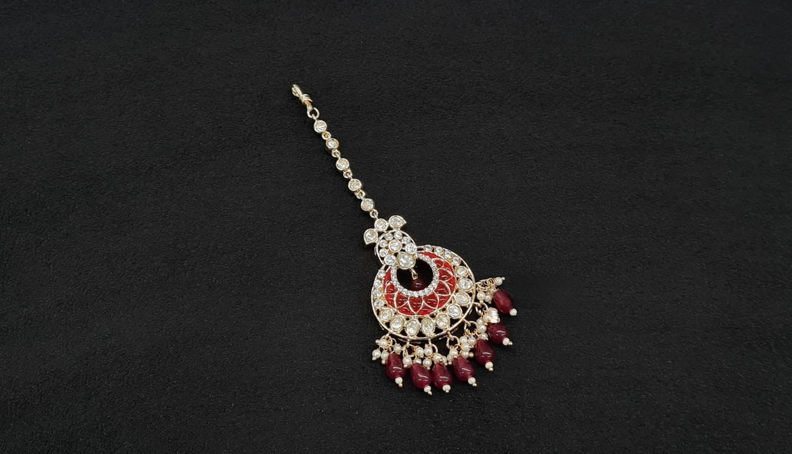 Kundan Tikka 10980 - KRISHNA'S SWETA JEWELLERY