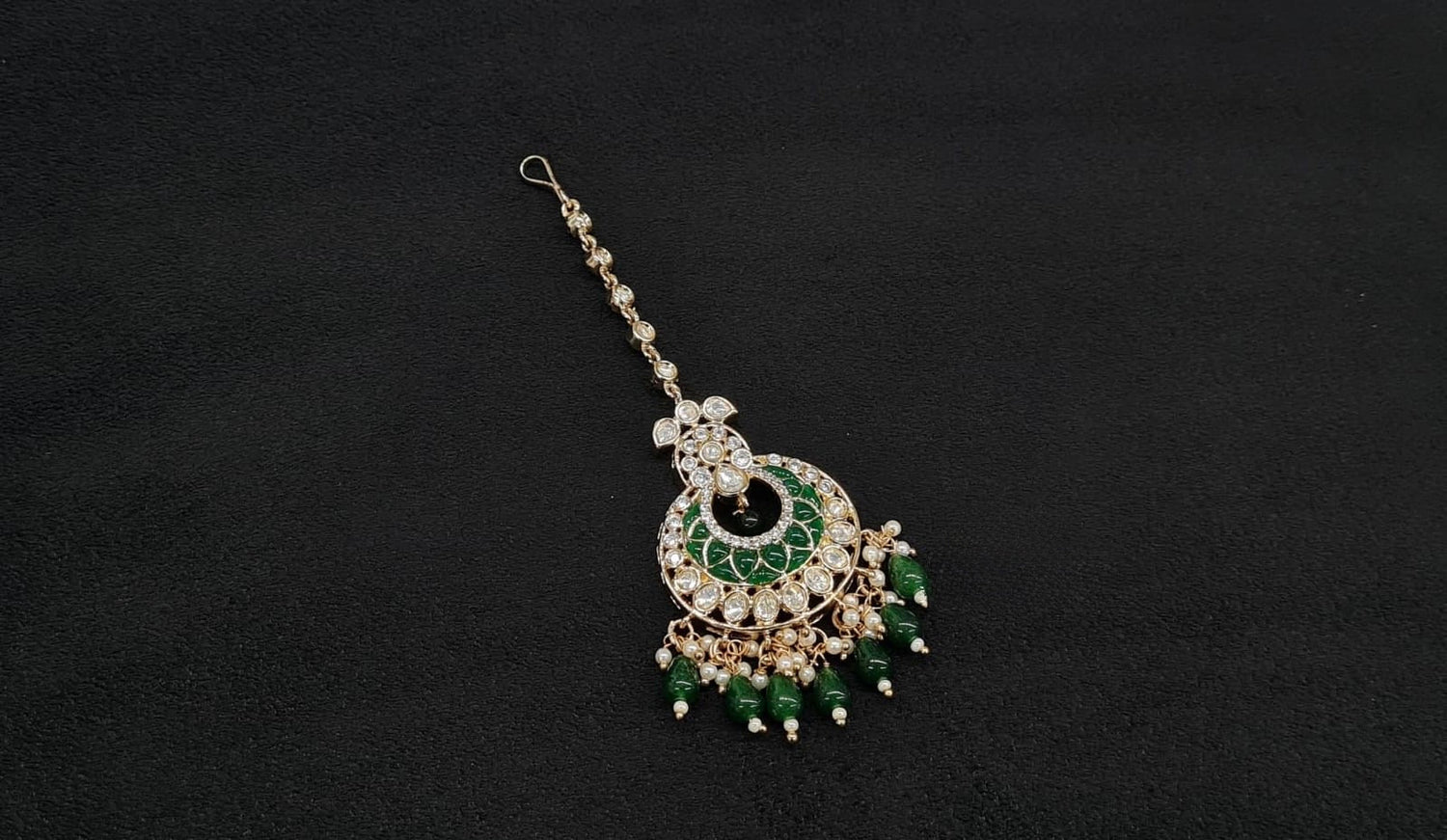 Kundan Tikka 10980 - KRISHNA'S SWETA JEWELLERY