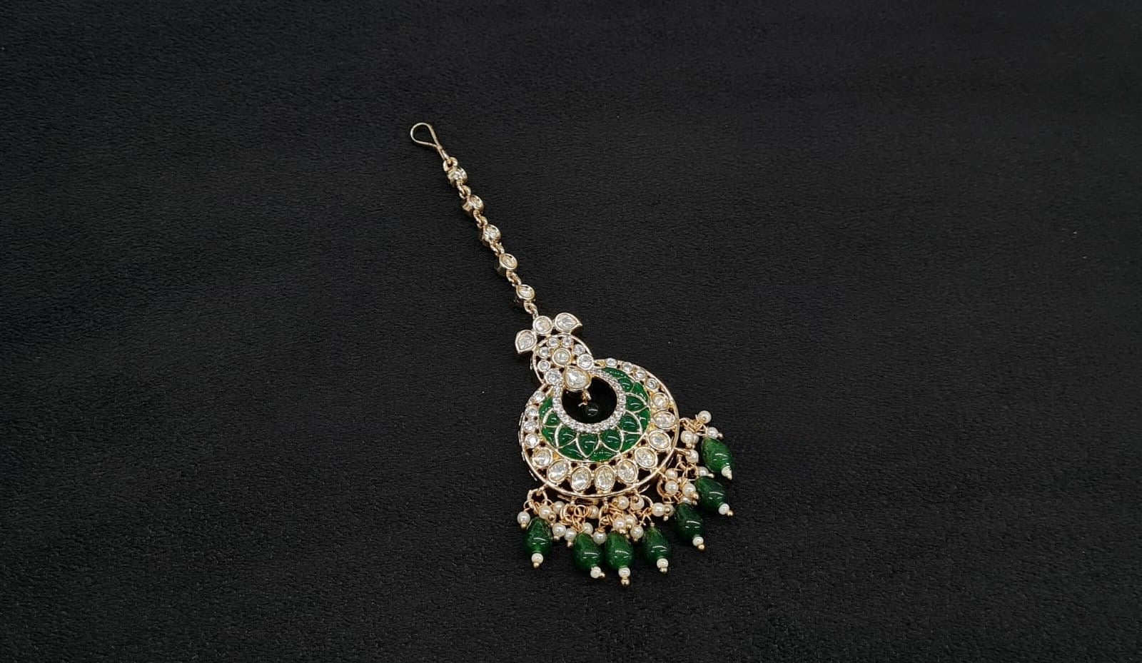 Kundan Tikka 10980 - KRISHNA'S SWETA JEWELLERY