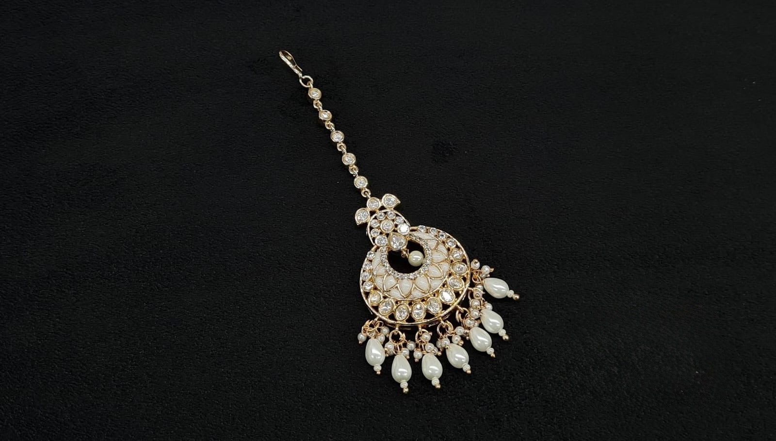 Kundan Tikka 10980 - KRISHNA'S SWETA JEWELLERY