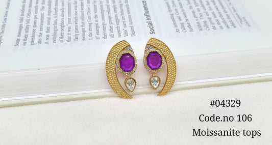 Kundan Tops 04329 - KRISHNA'S SWETA JEWELLERY