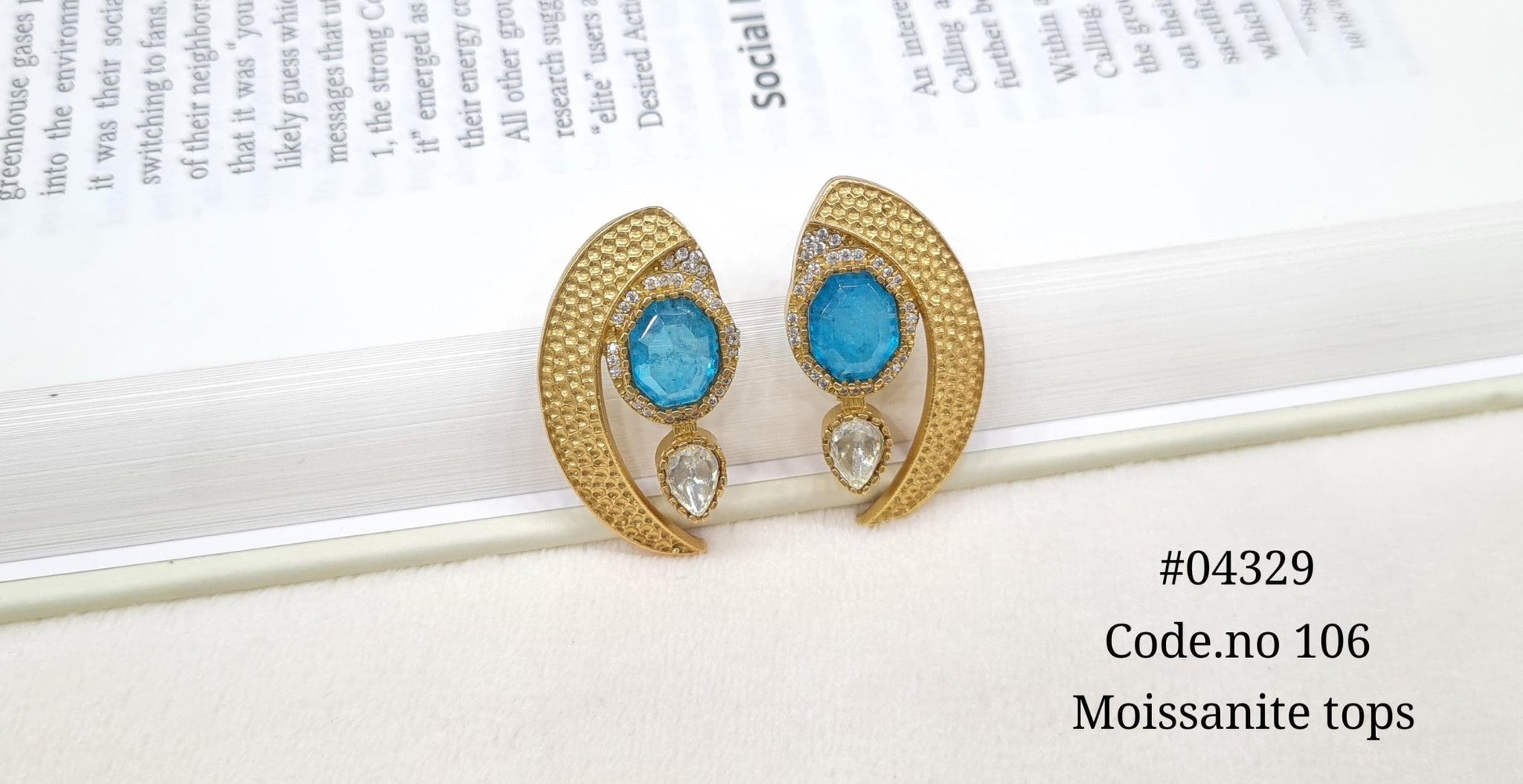 Kundan Tops 04329 - KRISHNA'S SWETA JEWELLERY