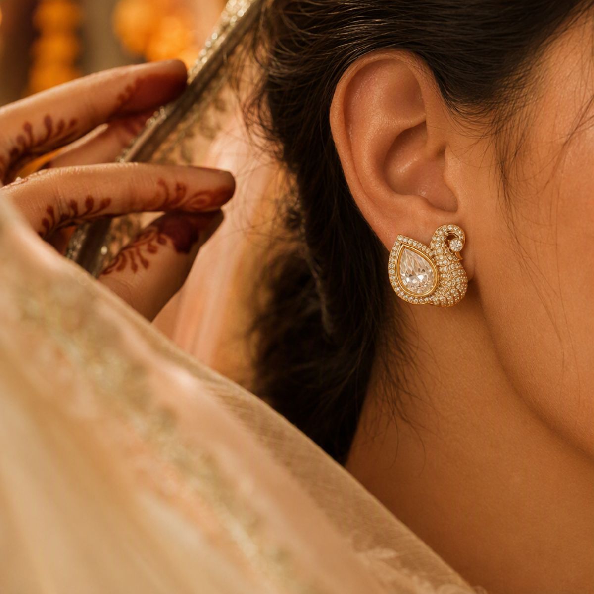 Kundan Tops 06743 - Krishna's Sweta Jewellery
