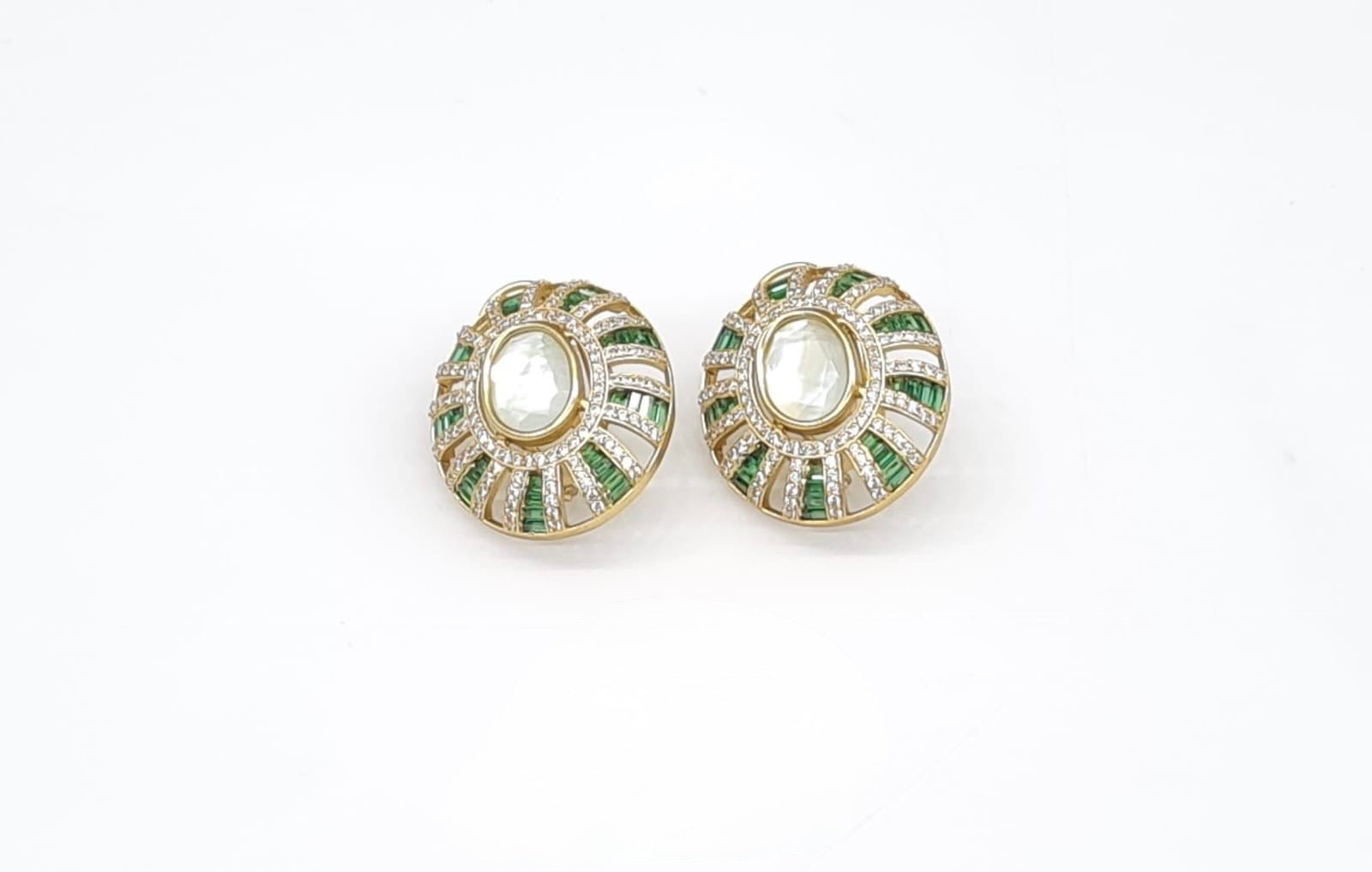 Kundan Tops 08056 - KRISHNA'S SWETA JEWELLERY