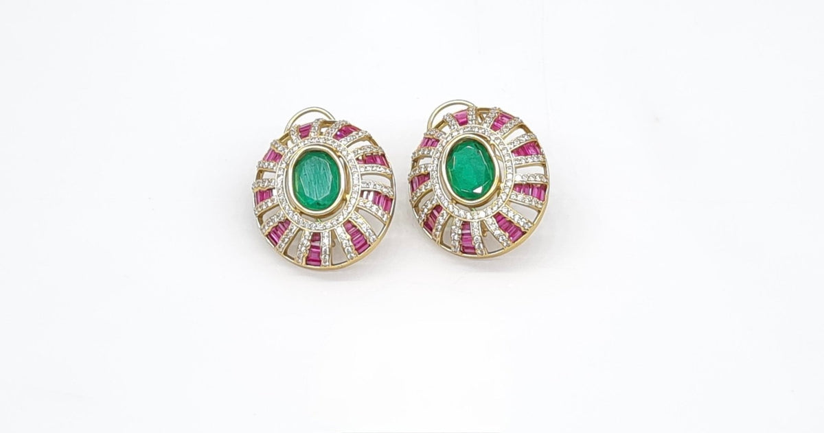 Kundan Tops 08056 - KRISHNA'S SWETA JEWELLERY