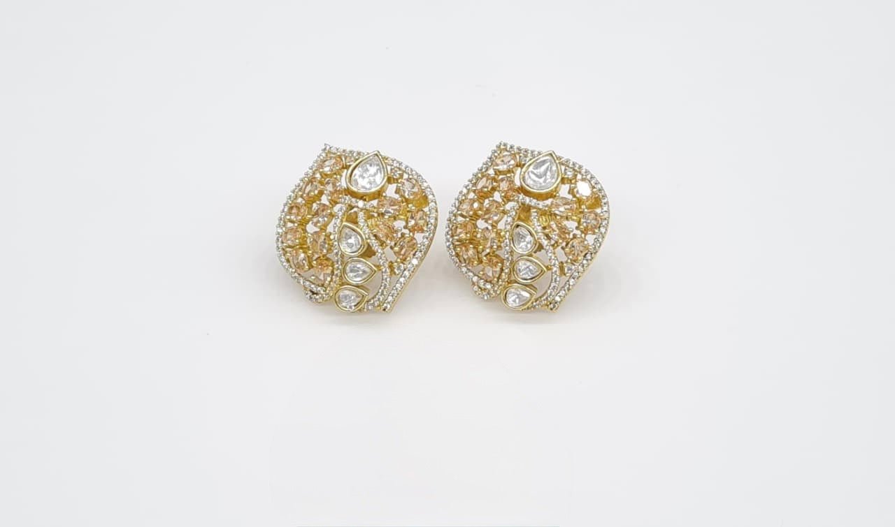 Kundan Tops 08210 - KRISHNA'S SWETA JEWELLERY