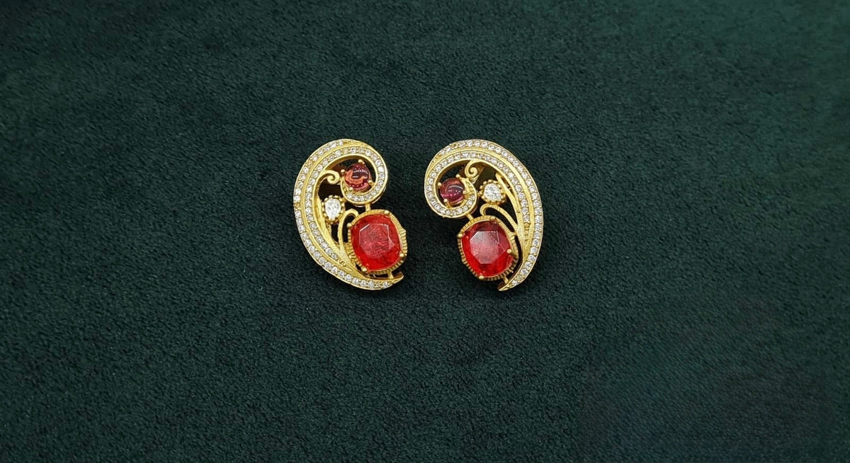Kundan Tops 08980 - KRISHNA'S SWETA JEWELLERY