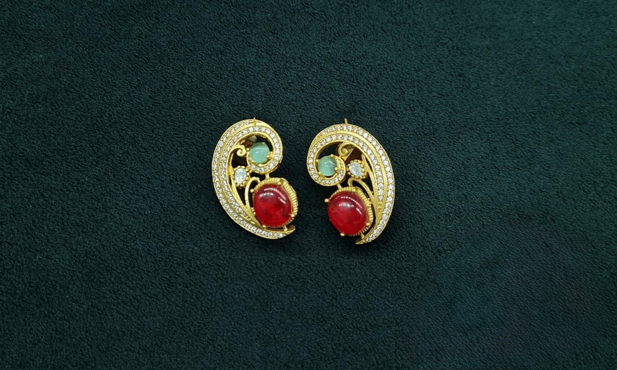 Kundan Tops 08980 - KRISHNA'S SWETA JEWELLERY