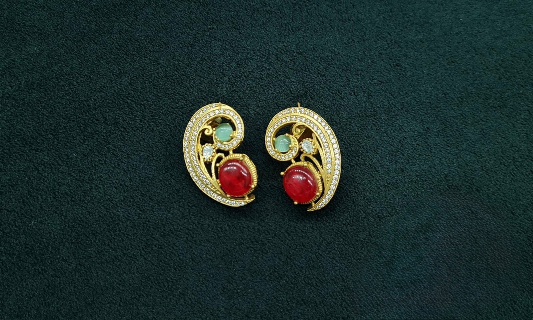 Kundan Tops 08980 - KRISHNA'S SWETA JEWELLERY