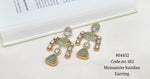 Lotus Earring 04432 - KRISHNA'S SWETA JEWELLERY