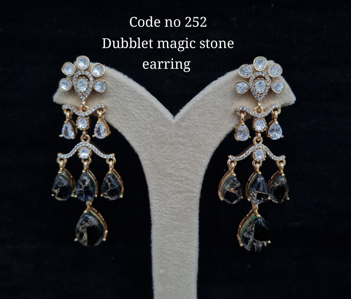 Magic Earring 01280 - KRISHNA'S SWETA JEWELLERY