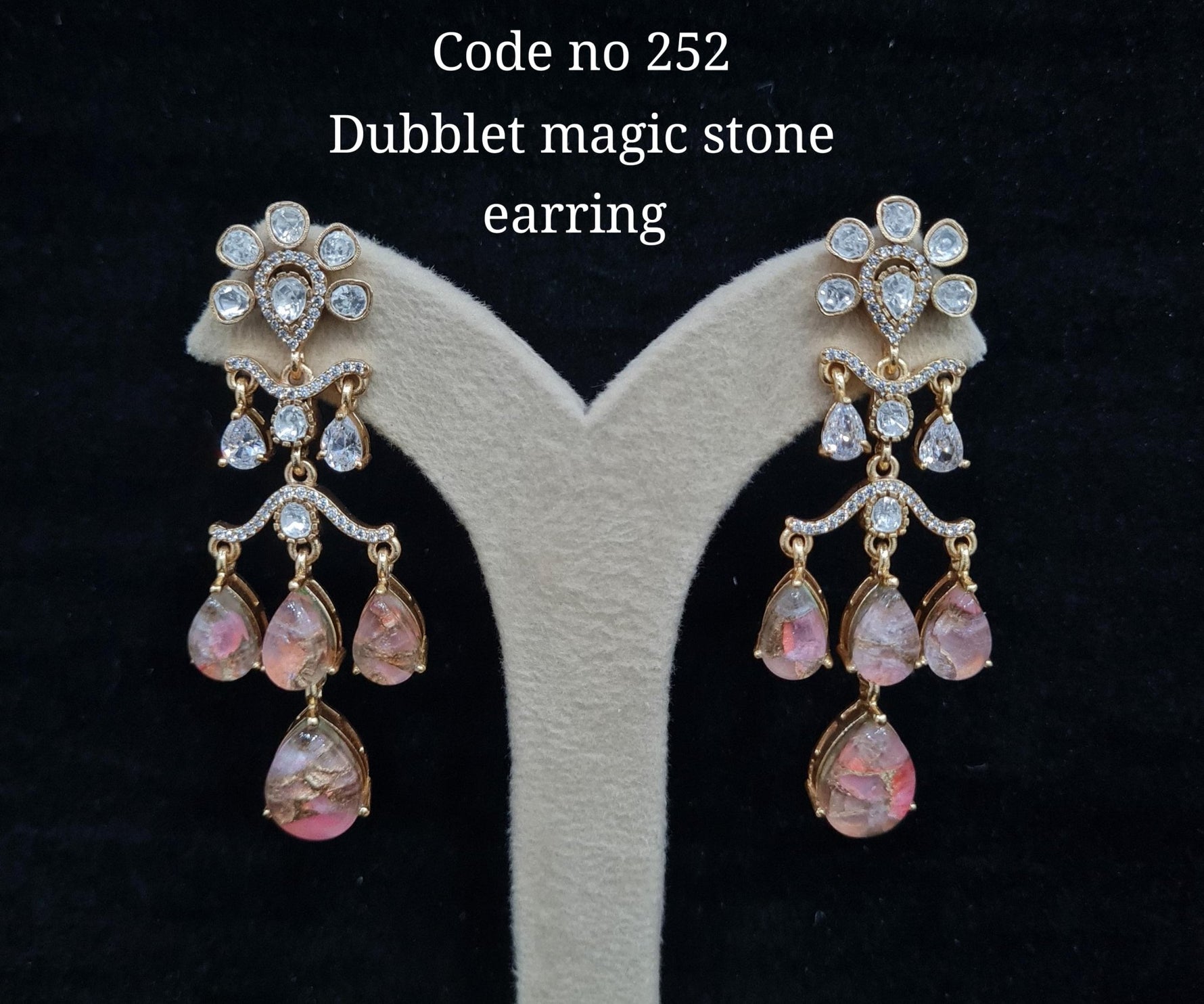 Magic Earring 01280 - KRISHNA'S SWETA JEWELLERY