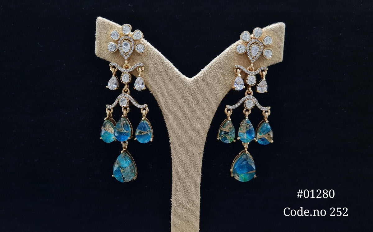 Magic Earring 01280 - KRISHNA'S SWETA JEWELLERY