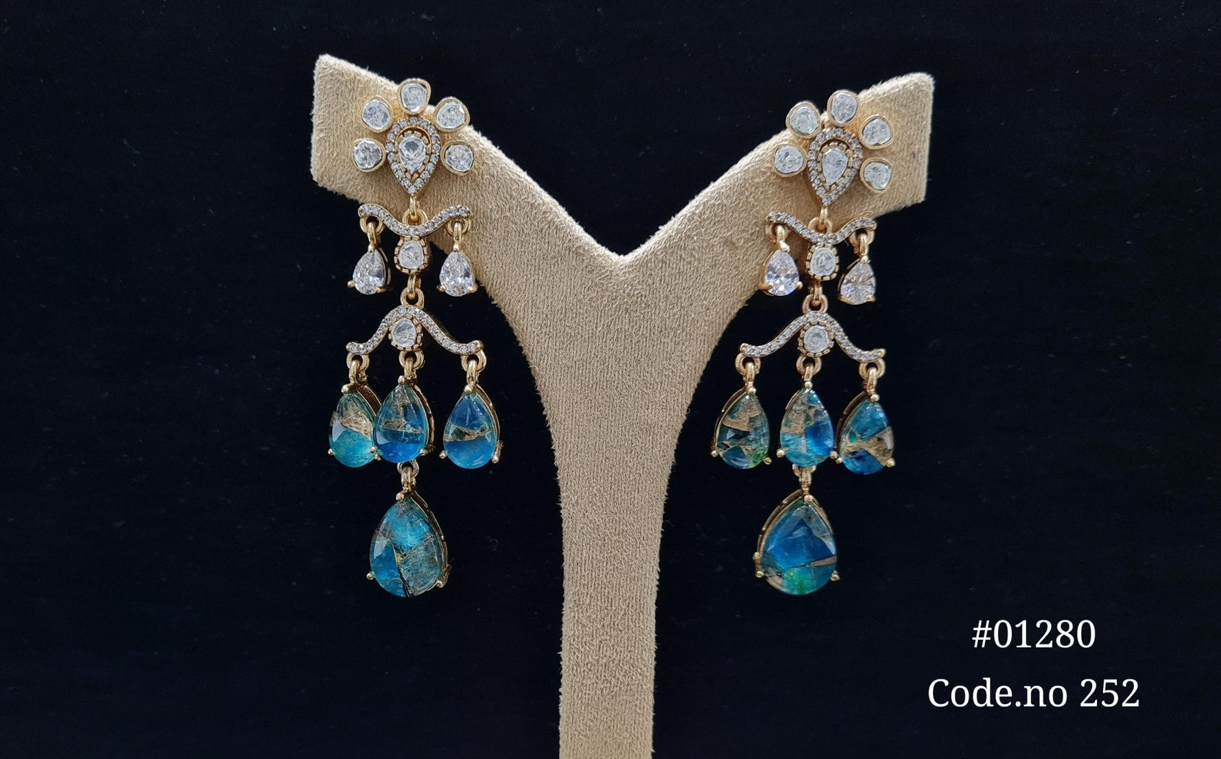 Magic Earring 01280 - KRISHNA'S SWETA JEWELLERY