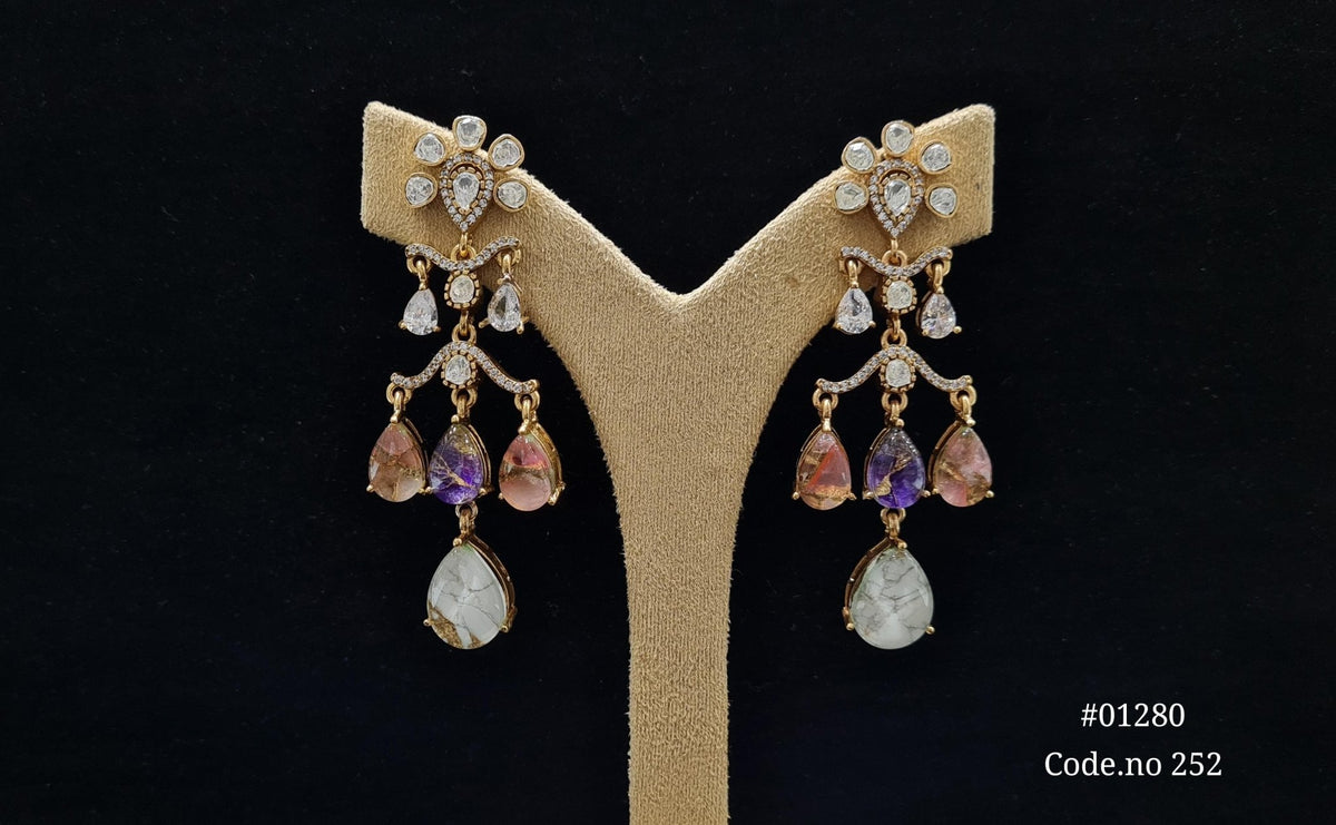 Magic Earring 01280 - KRISHNA'S SWETA JEWELLERY