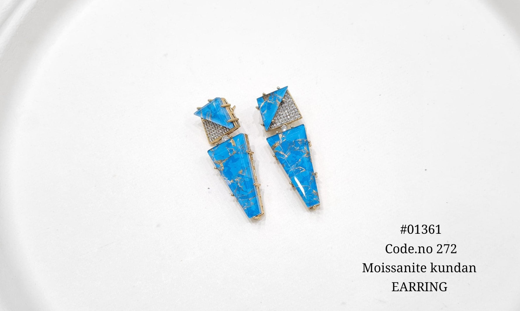 Magic Earrings 01361 - KRISHNA'S SWETA JEWELLERY
