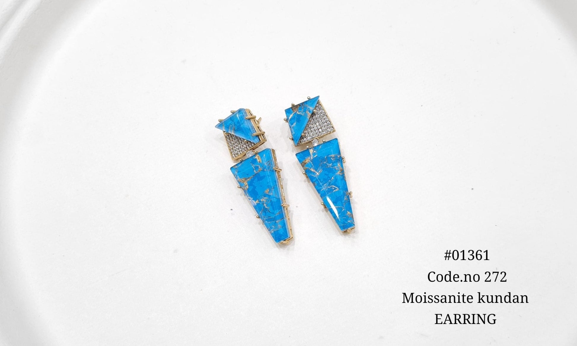 Magic Earrings 01361 - KRISHNA'S SWETA JEWELLERY