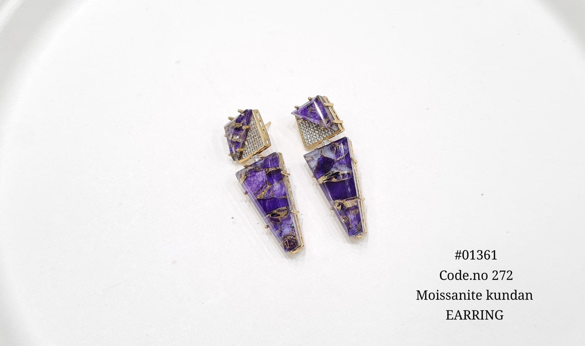 Magic Earrings 01361 - KRISHNA'S SWETA JEWELLERY