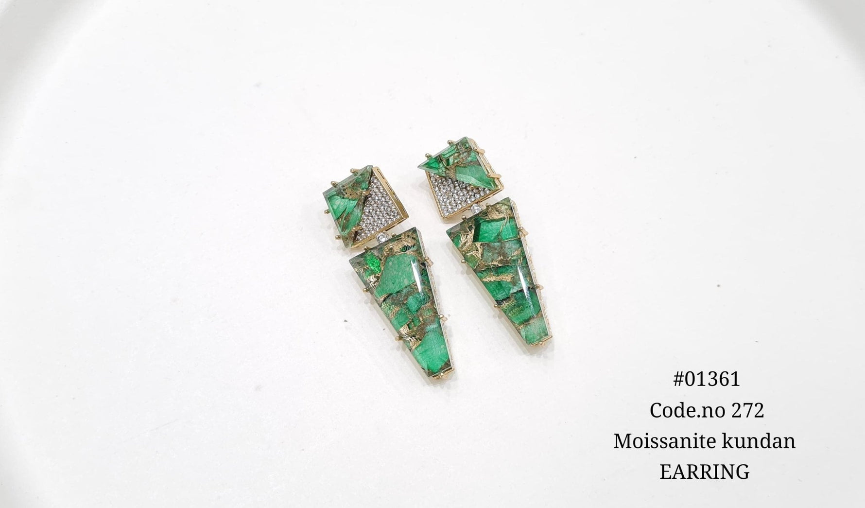 Magic Earrings 01361 - KRISHNA'S SWETA JEWELLERY