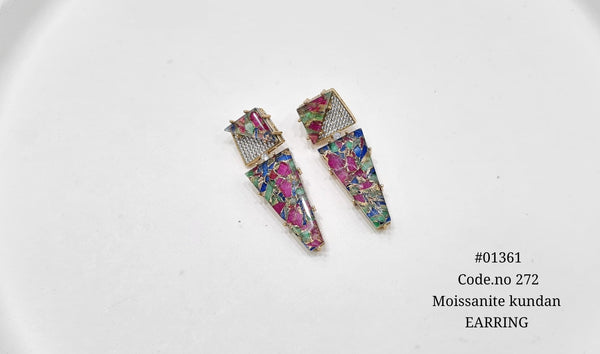 Magic Earrings 01361 - KRISHNA'S SWETA JEWELLERY