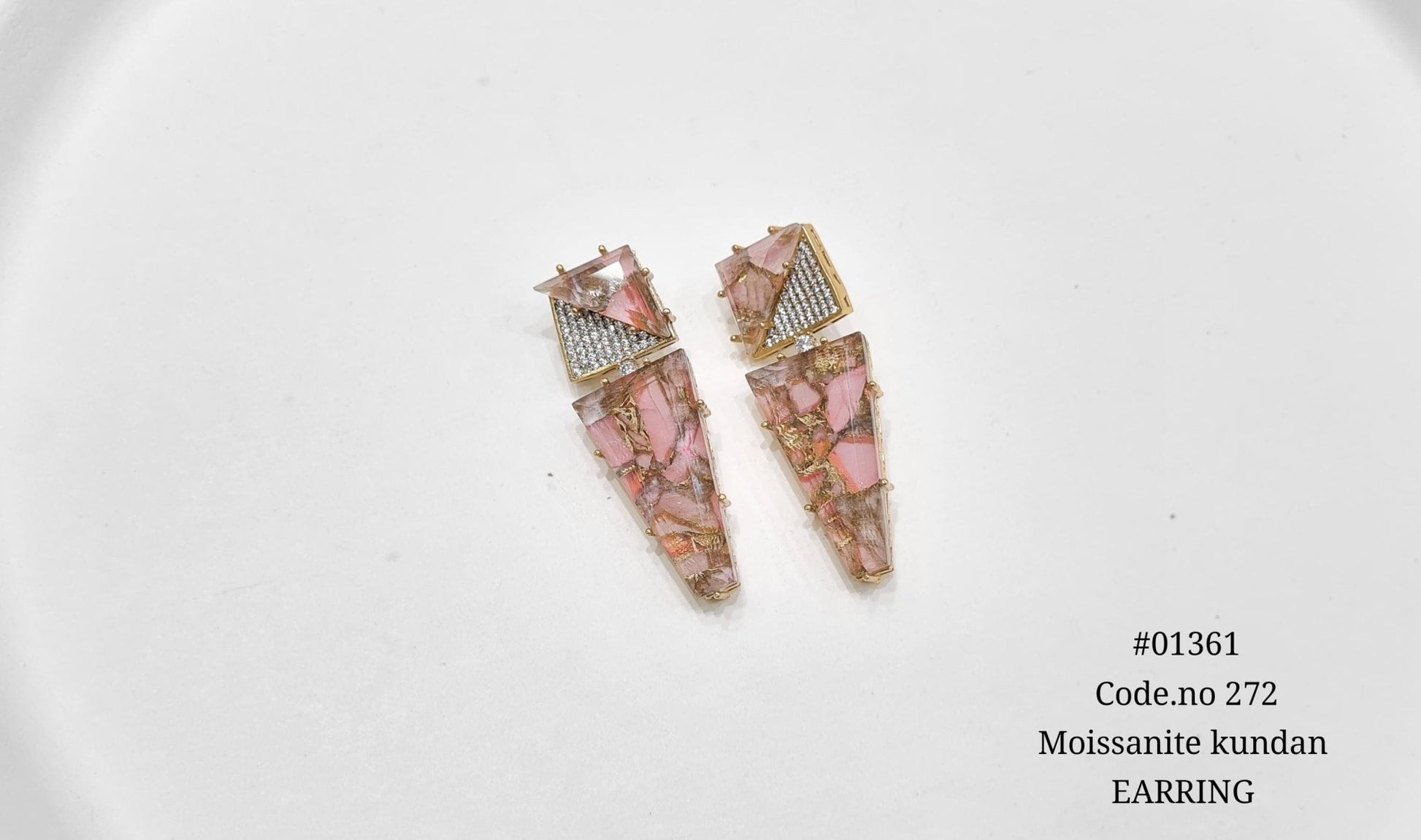 Magic Earrings 01361 - KRISHNA'S SWETA JEWELLERY