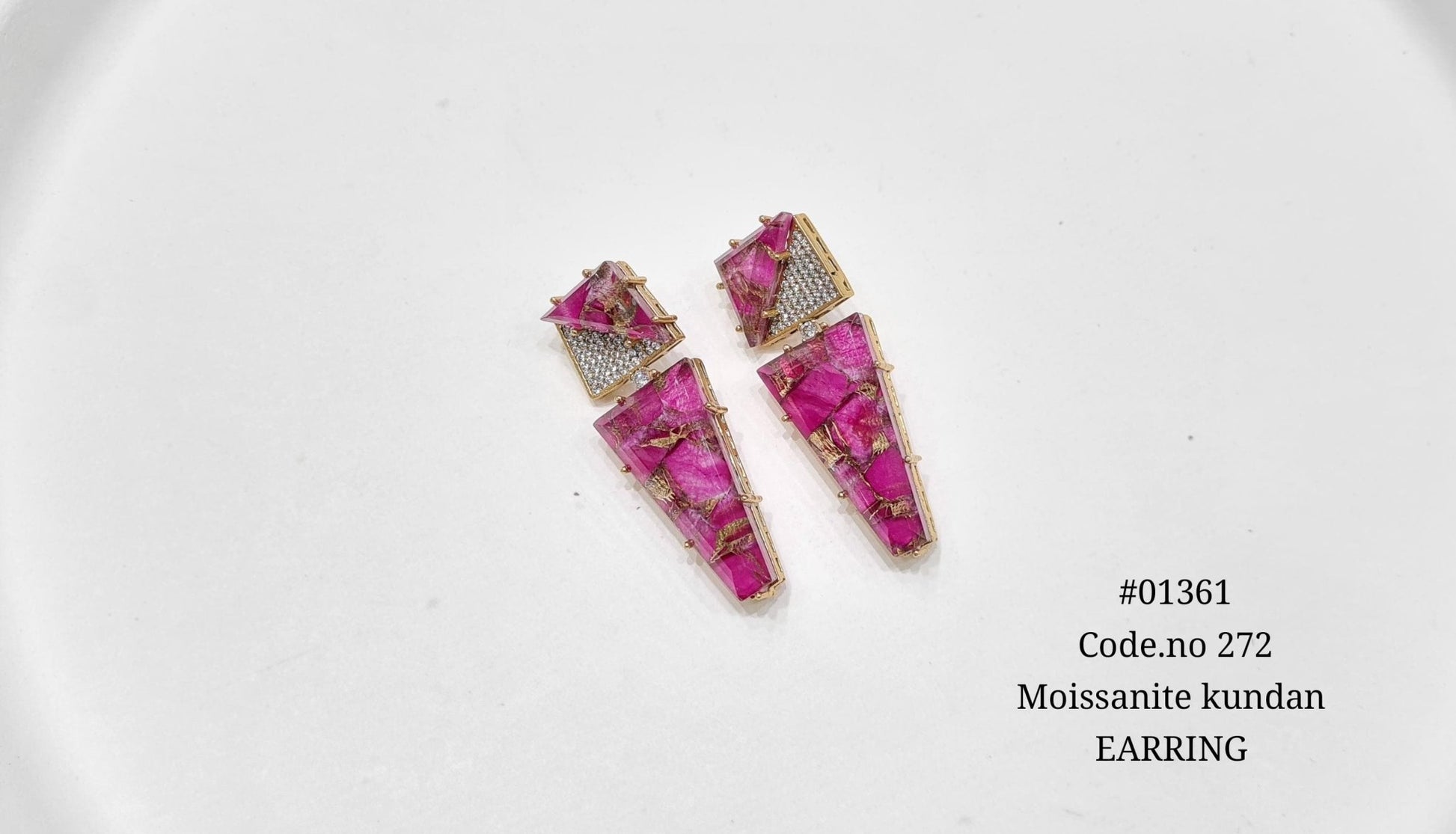 Magic Earrings 01361 - KRISHNA'S SWETA JEWELLERY