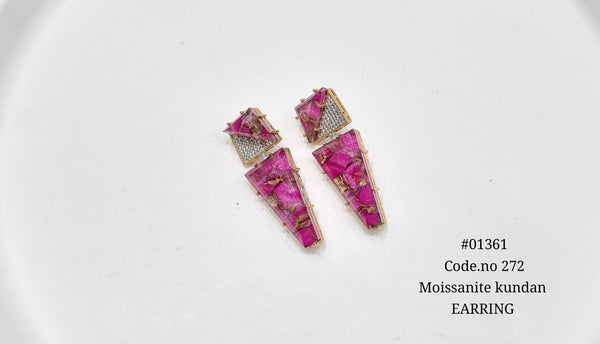 Magic Earrings 01361 - KRISHNA'S SWETA JEWELLERY