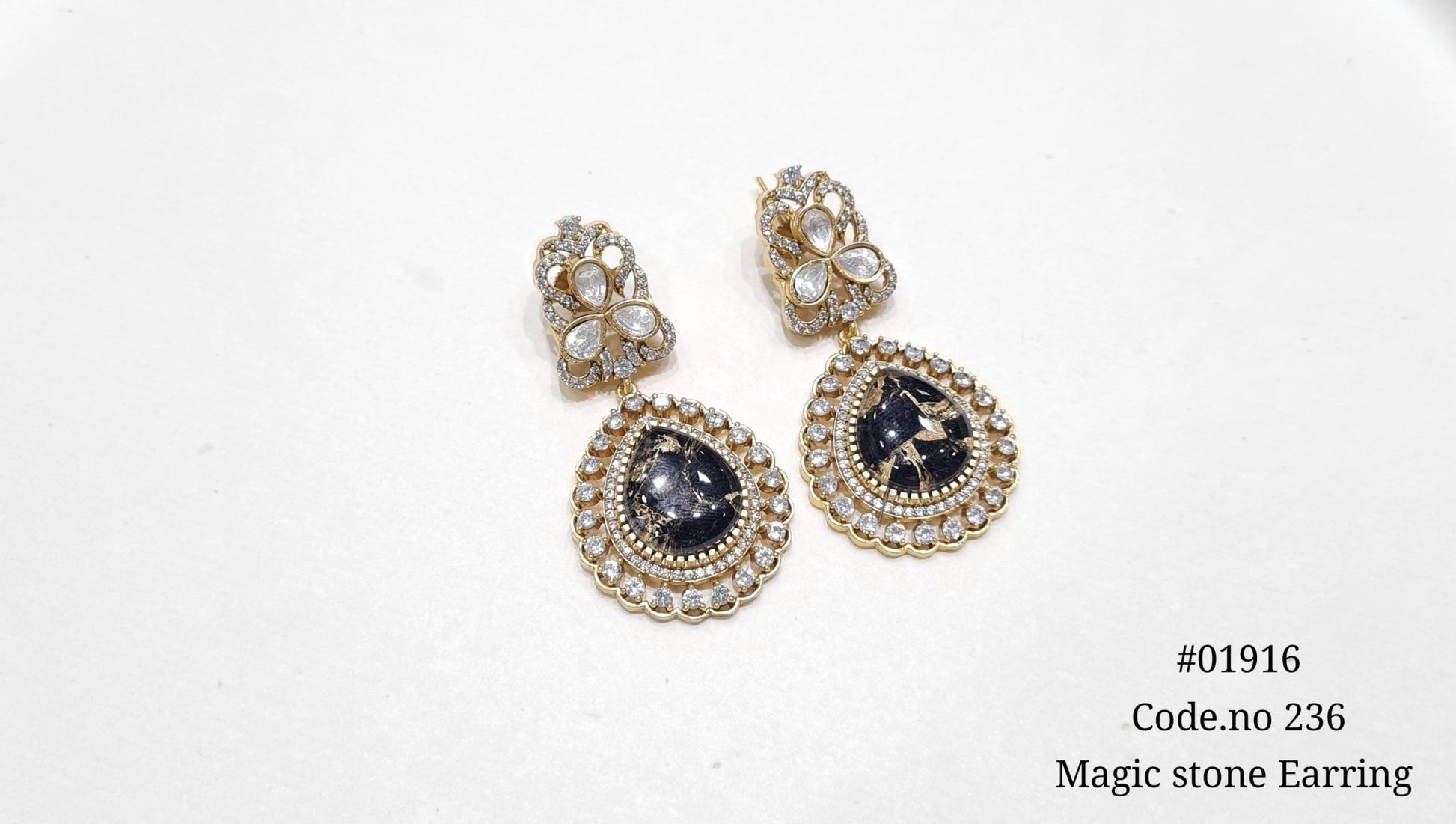 Magic earrings 01916 - KRISHNA'S SWETA JEWELLERY