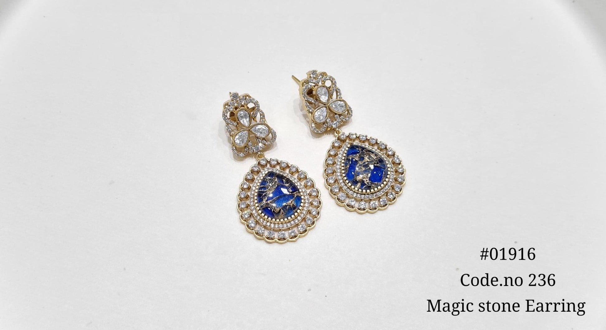 Magic earrings 01916 - KRISHNA'S SWETA JEWELLERY