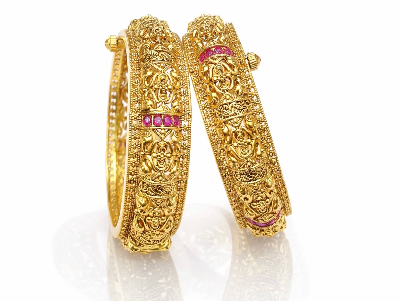 Matte bangles 01569 - KRISHNA'S SWETA JEWELLERY
