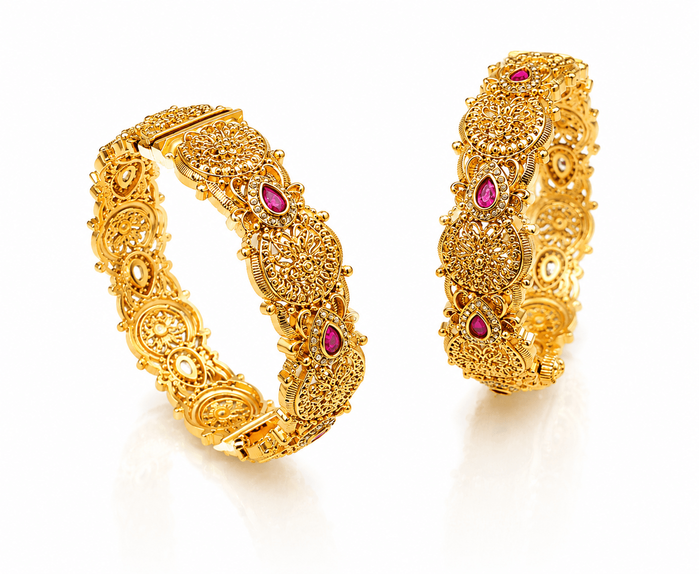 Matte bangles 02162 - KRISHNA'S SWETA JEWELLERY