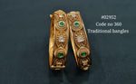 Matte bangles 02952 - KRISHNA'S SWETA JEWELLERY