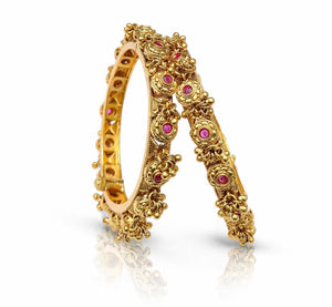 Matte Bangles 05608 - KRISHNA'S SWETA JEWELLERY