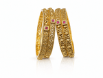Matte Bangles 4pc 10472 - KRISHNA'S SWETA JEWELLERY