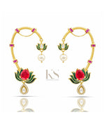 Maximalist Earcuff 07502 - KRISHNA'S SWETA JEWELLERY