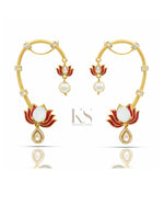 Maximalist Earcuff 07502 - KRISHNA'S SWETA JEWELLERY