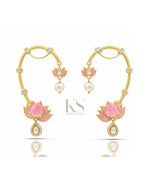 Maximalist Earcuff 07502 - KRISHNA'S SWETA JEWELLERY