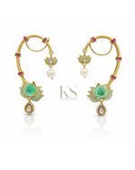 Maximalist Earcuff 07502 - KRISHNA'S SWETA JEWELLERY