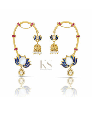 Maximalist Earcuff 07502 - KRISHNA'S SWETA JEWELLERY