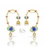 Maximalist Earcuff 07502 - KRISHNA'S SWETA JEWELLERY