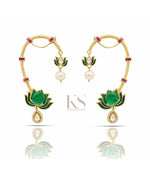 Maximalist Earcuff 07502 - KRISHNA'S SWETA JEWELLERY