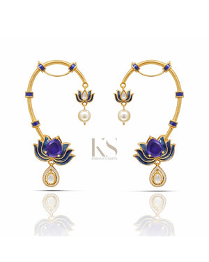 Maximalist Earcuff 07502 - KRISHNA'S SWETA JEWELLERY