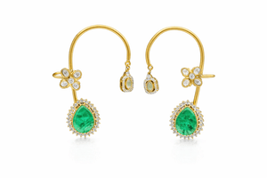 Maximalist Earcuff 08074 - KRISHNA'S SWETA JEWELLERY