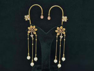 Maximalist Earcuff 08078 - KRISHNA'S SWETA JEWELLERY